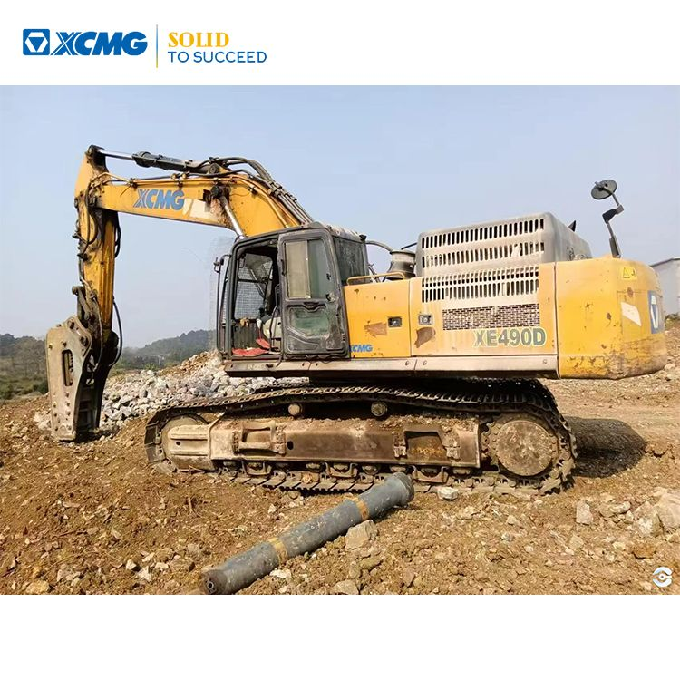 XCMG Second Hand Construction Machinery Crawler Excavator XE490DK Price for Sale